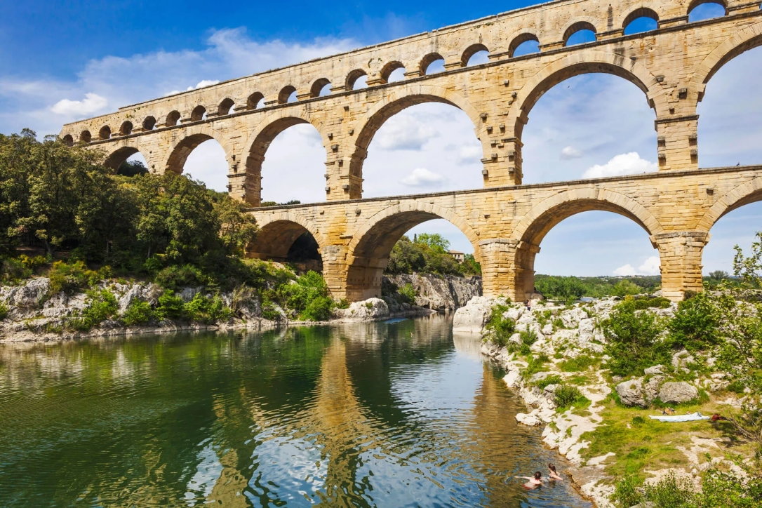 římský most Pont du Gard