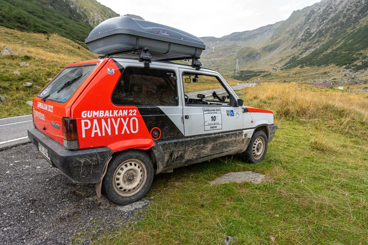 Fiat Panda 750 před první expedicí Králové na tripu